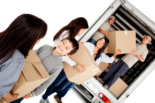 Local removals van prepared for a Tufnell Park property move