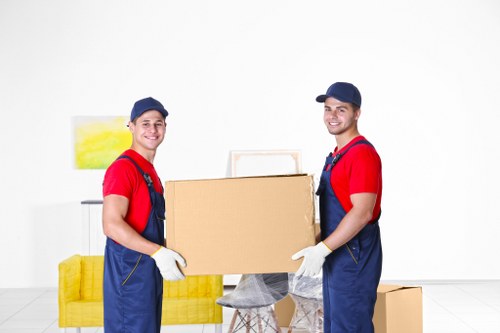 Removal team helping with a residential move in Tufnell Park