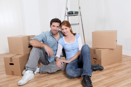 Packing and loading support for a Tufnell Park move