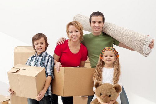 Careful wrapping and boxing of household items in Tufnell Park