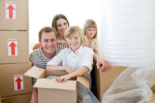 Commercial removals with office furniture and equipment transport